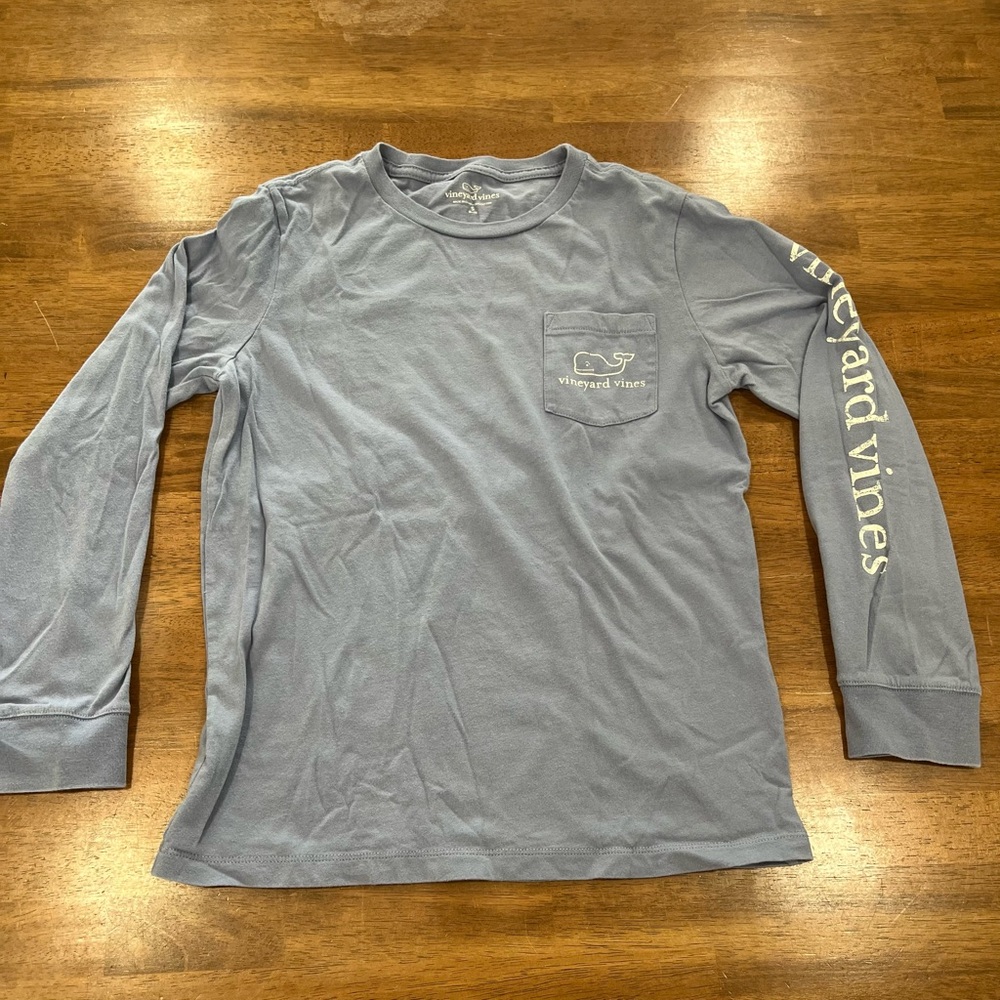 Vineyard Vines Grey Boys Long Sleeve